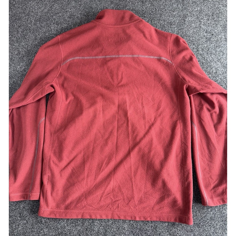 Nike Therma-Fit 1/4 Zip Pullover Fleece Large Red Mens Training Athletic Top - Picture 4 of 6